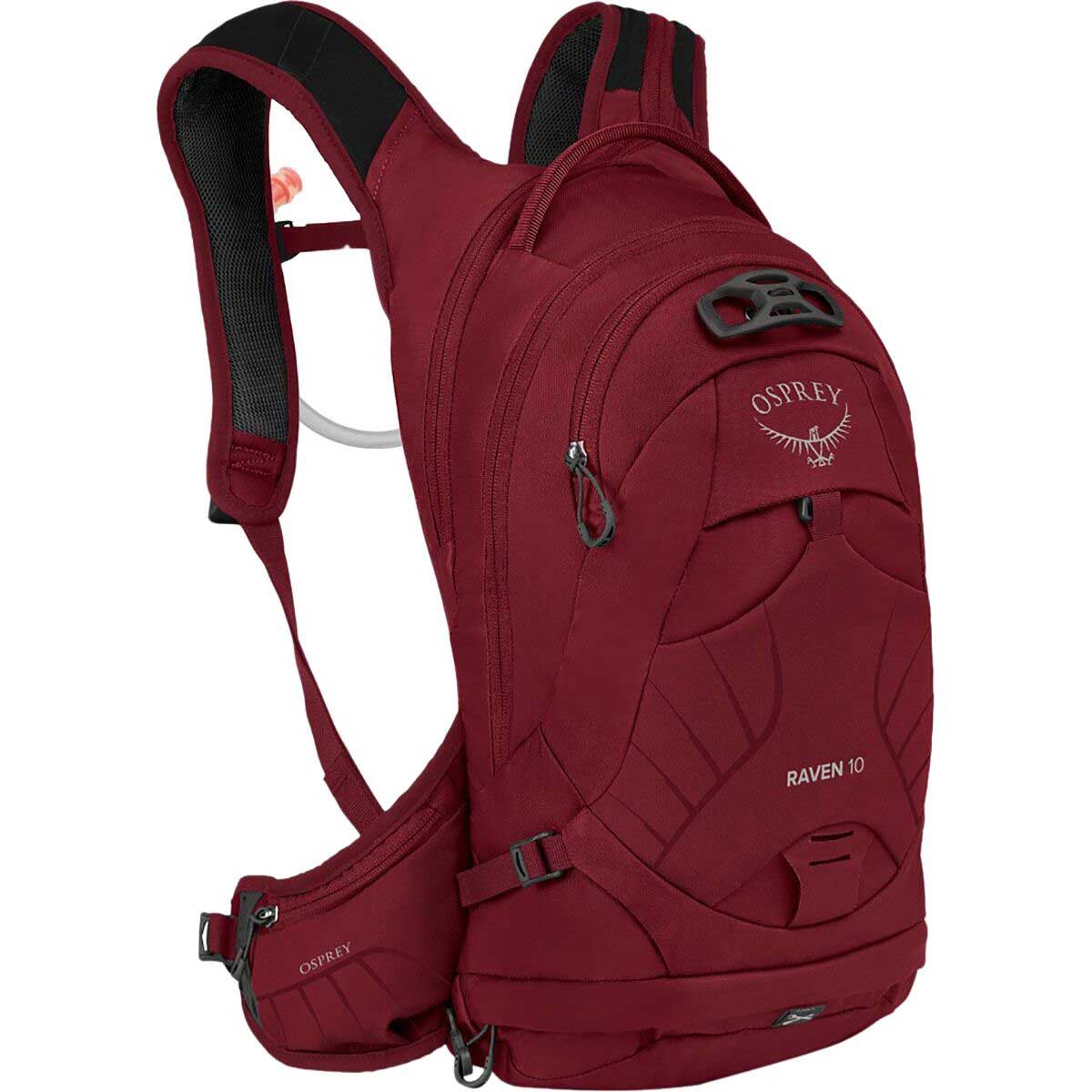 Osprey Raven 10 Backpack with Reservoir Women's in Claret Red